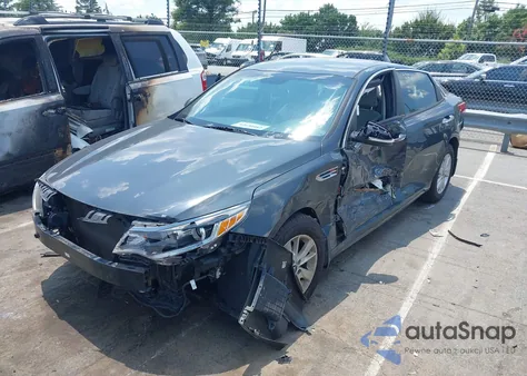 2016 Kia Optima Lx из США, поврежденный, VIN KNAGT4L37G5069524